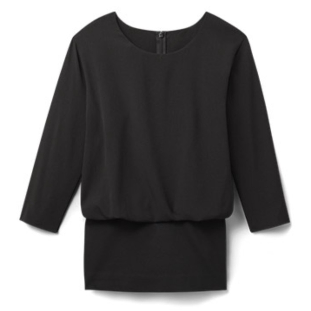 CAbi Indulgence 3/4 Sleeve Black Blouse